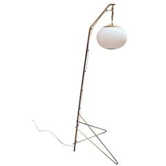 Rare Floor Lamp Attributed to Gino Sarfatti