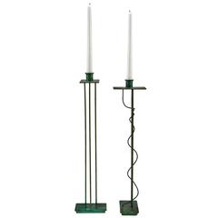 Pair of Architectural Candlesticks 'Prototypes' by Steven Holl for Swid Powell 2