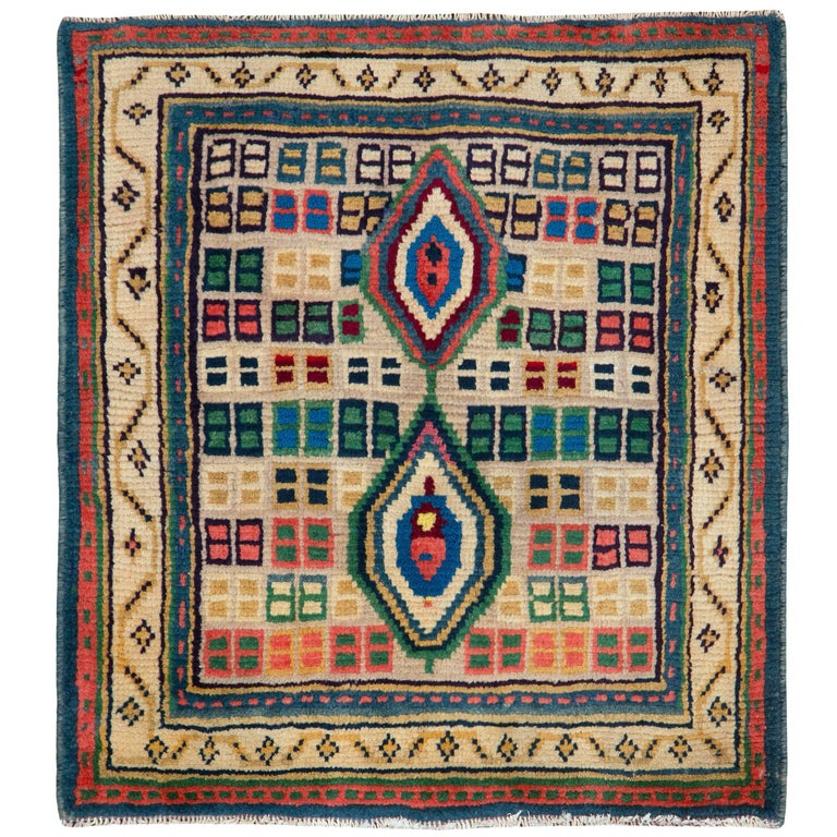 Vintage Persian Gabbeh Rug For Sale at 1stDibs persian gabbeh rugs