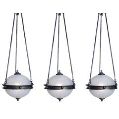 Small Double Dome Chandeliers