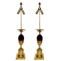 Pair of Maison Charles Table Lamps 9