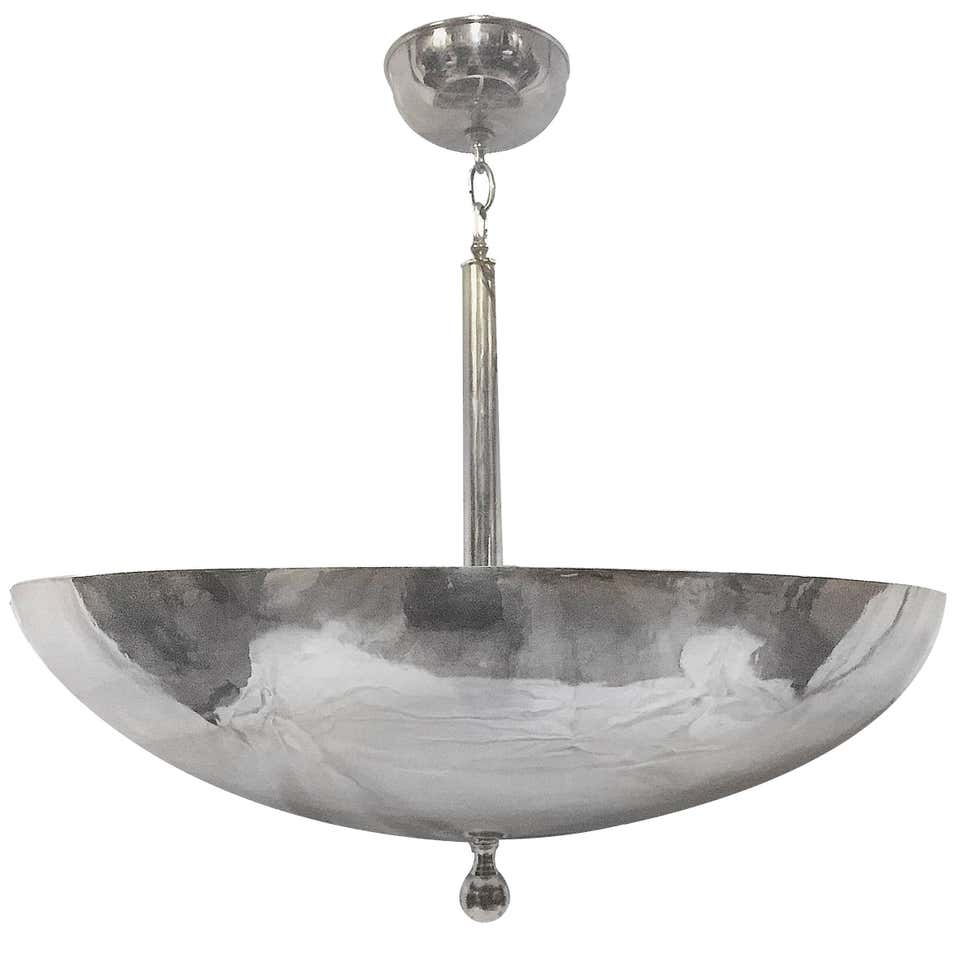 Silver Plated Light Fixture For Sale At 1stdibs