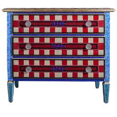 Manuel Bortolotto Mosaic and Murano Glass Commode 5