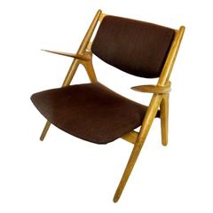 Hans J Wegner Lounge Chair CH28, the Sawbuck Chair