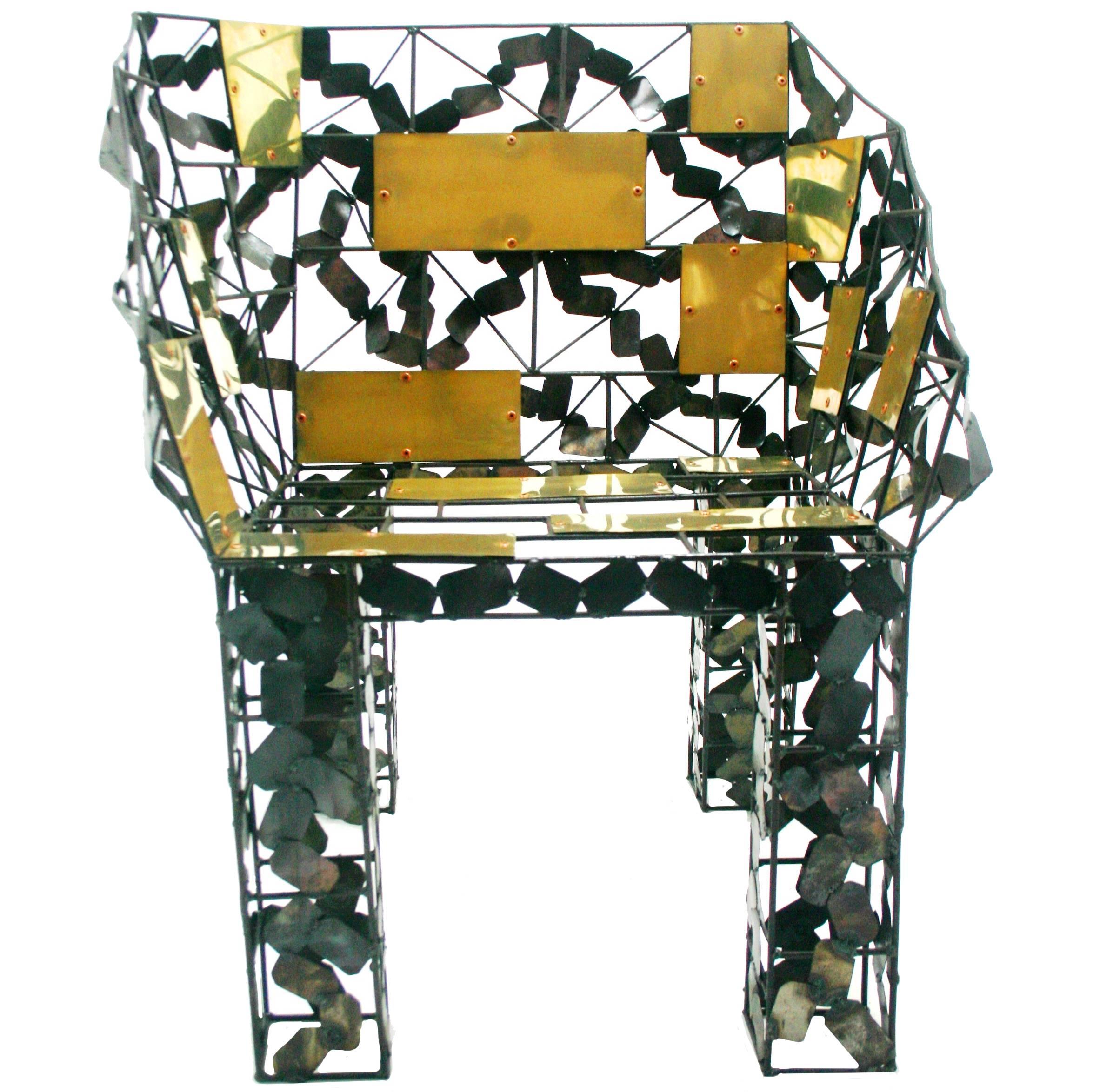 "Tomar", Functional Art Chair by Baltasar Portillo For Sale