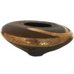 Serpent-Themed Ceramic Vessel/Vase 8