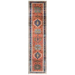 Tapis de couloir antique Karaja/Heriz/Serapi Karadagh