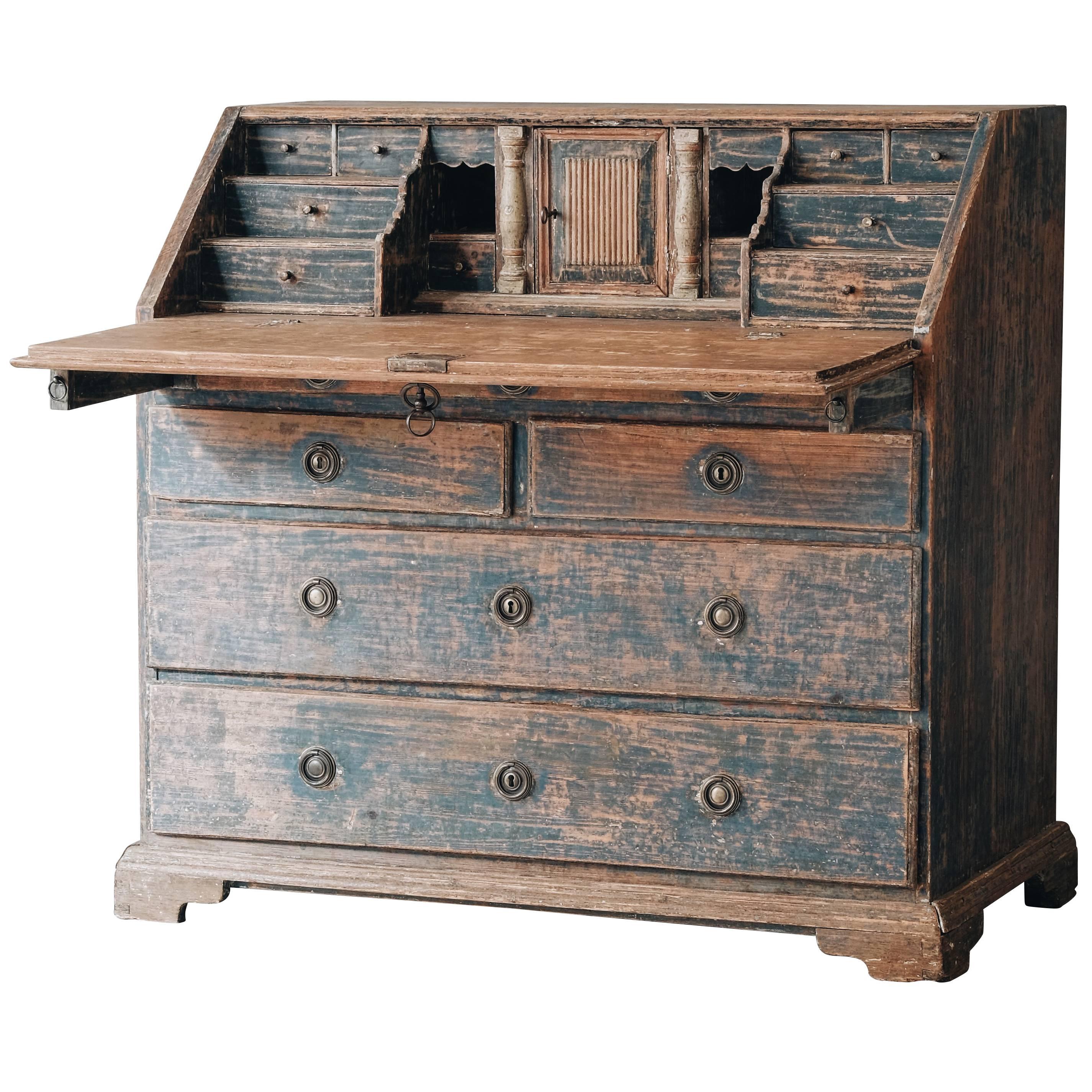 19th Century Swedish Gustavian Secretaire