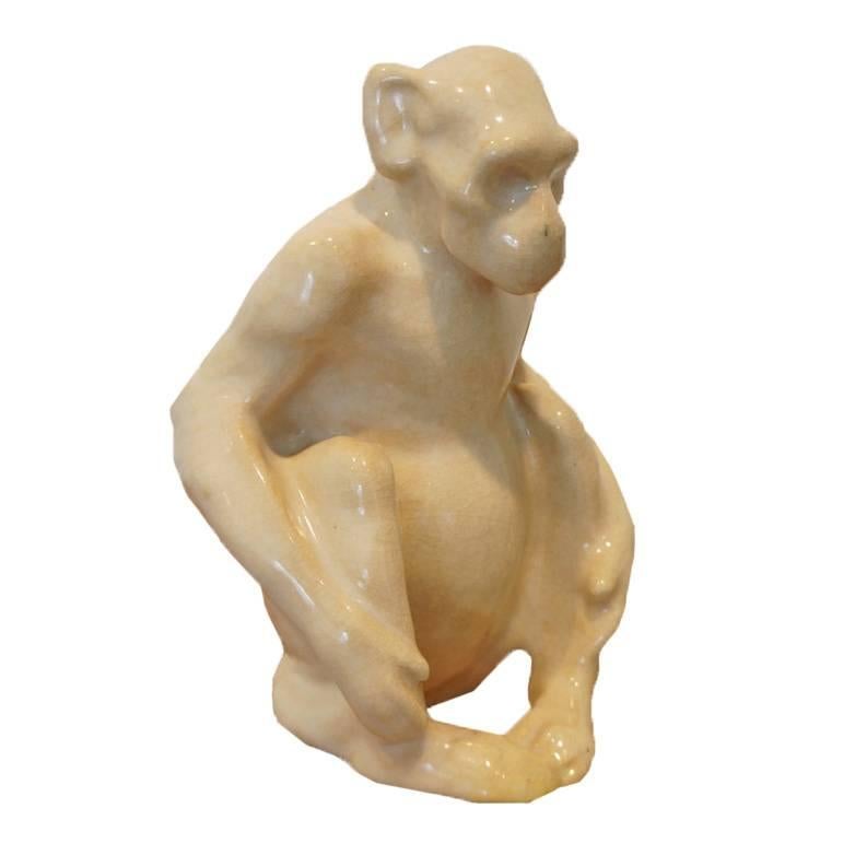 Primavera Primate Sculpture For Sale