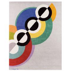 Robert Delaunay "Rythmes" carpet, France