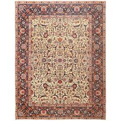 Antique Persian Tabriz Rug 3