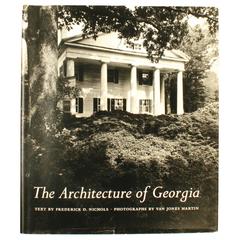 Architecture of Georgia by Frederick Nichols Signed 1st Edition Book 2
