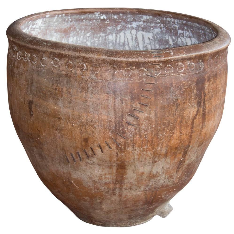 Antique Catalan Olive Pot For Sale at 1stdibs