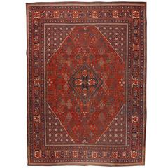 Antique Persian Joshegan Carpet