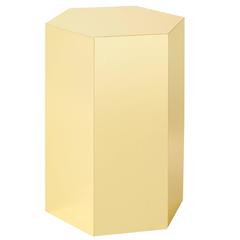 Shiny Hex Side Table 8