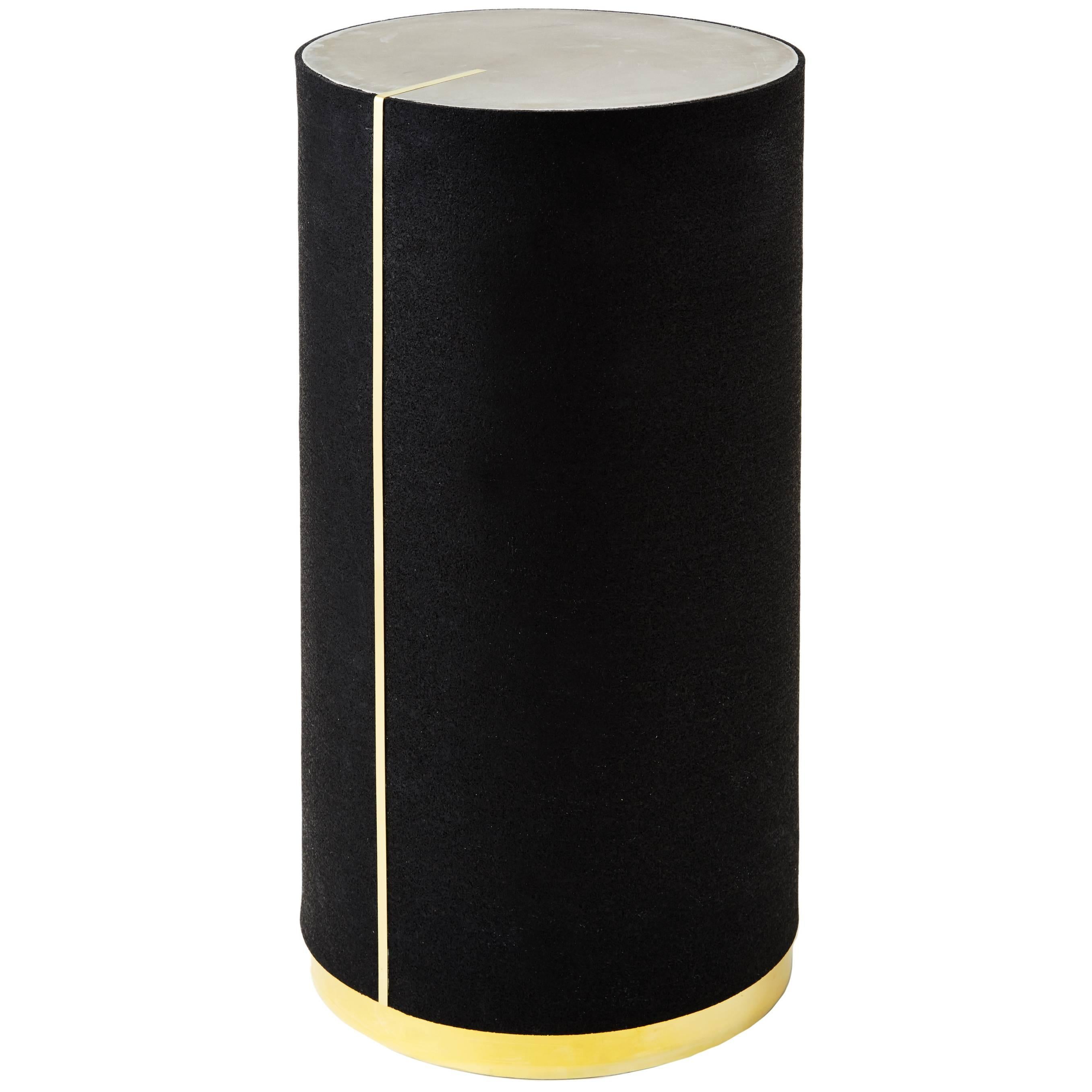 Rubber Cyl II Side Table For Sale