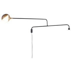 French Articulating Single Light Sconce 12