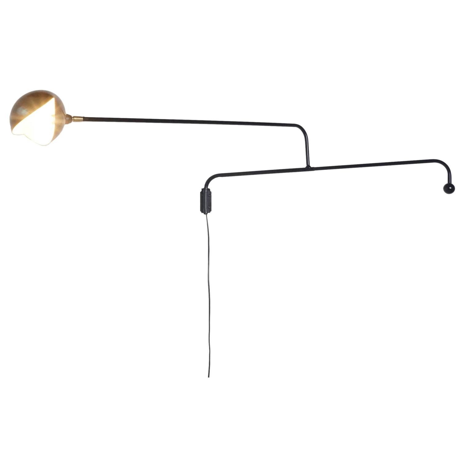 French Articulating Single Light Sconce For Sale at 1stdibs