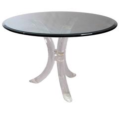 Lucite Tusk Table after Charles Hollis Jones 6