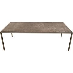 Vintage Brass Coffee Table 4