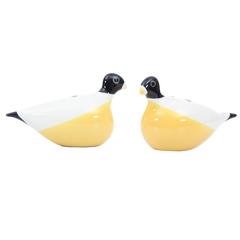 Mid-Century Modern Pair of Decorative Birds in Ceramic by Nils Thorsson for Alum