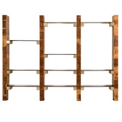 Paul Evans Wall-Mount Book Shelf