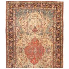 Antique Persian Sarouk Carpet