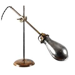 Vintage Art Deco Desk lamp Steam Punk Industrial Library Lamp from the 1930s