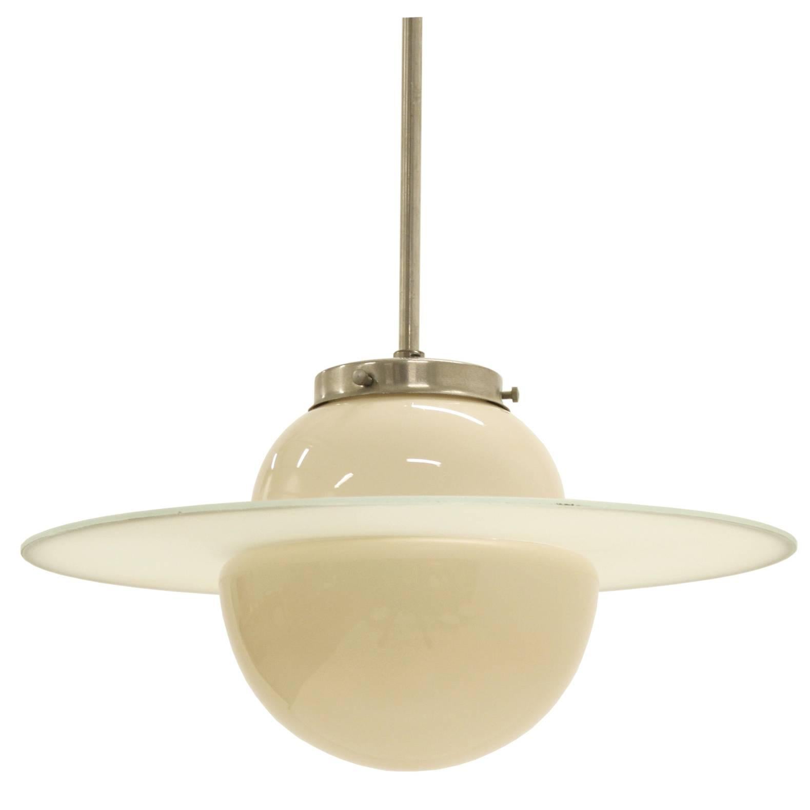 Scandinavian Functionalist 'Saturn' Ceiling Light, 1930s