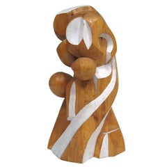 Abstract Wood Sculpture by Arthur Rossfield