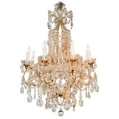 Lovely French Crystal Chandelier 3