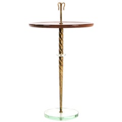 Vintage Snack Table in the Style of Fontana Arte and Gio Ponti