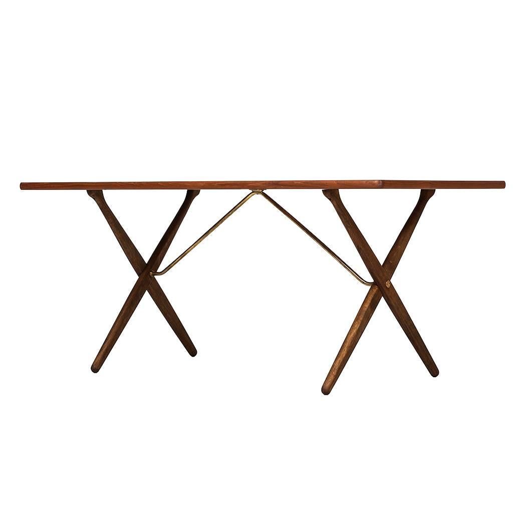 Hans Wegner Dining Table/Desk Model At-303 by Andreas Tuck in Denmark