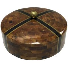 Maitland-Smith Pen Shell Round Box