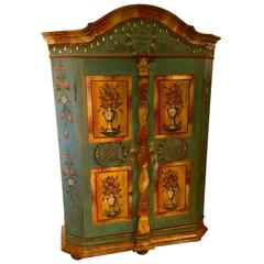 Wedding Cabinet, Dated 1845 Salzburg