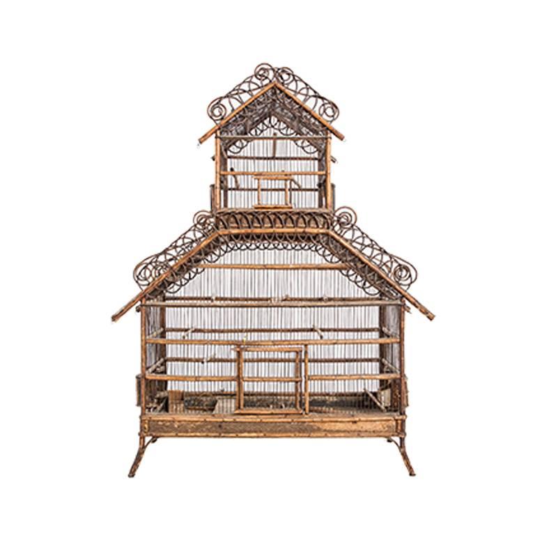 Bamboo Birdcage