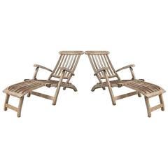 Teak Chaise Longues 11