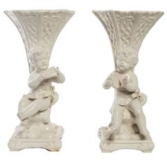 White Porcelain Spill Vases