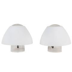 Pair of "Sorella" Table Lamps by Angelo Mangiarotti