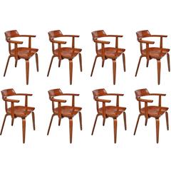 Set of Eight Dining Chairs by Walter Gropius