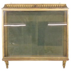 Antique French Gilt Carved Hanging Vitrine