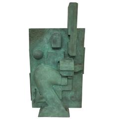 Bronze Cast Wall Sculpture by Artist Michael Walsh
