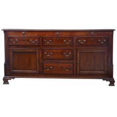 Late 18th Century English Oak Dresser Base 12