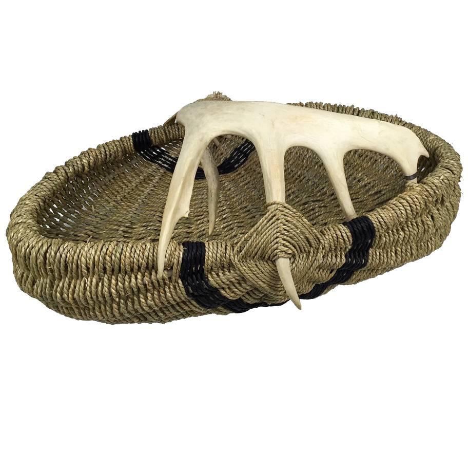 Custom Deer Antler Basket by Dax Savage