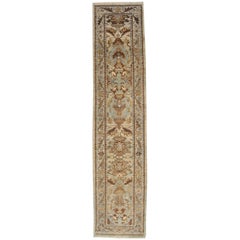 Alfombra Persa Sultanabad Moderna del Siglo XXI Beige, Azul