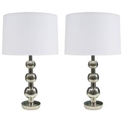Pair of Stiffel Modernist Table Lamps