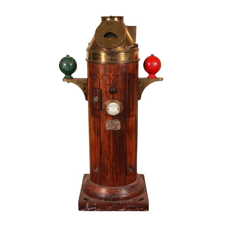 Antiques Atlas - Nautical Antique Brass Binnacle Compass