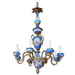 French Chandelier in the Sevres Style