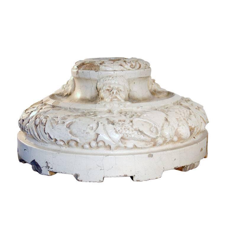 vintage terra cotta christmas tree stand for sale at 1stdibs vintage terra cotta christmas tree stand for sale at 1stdibs