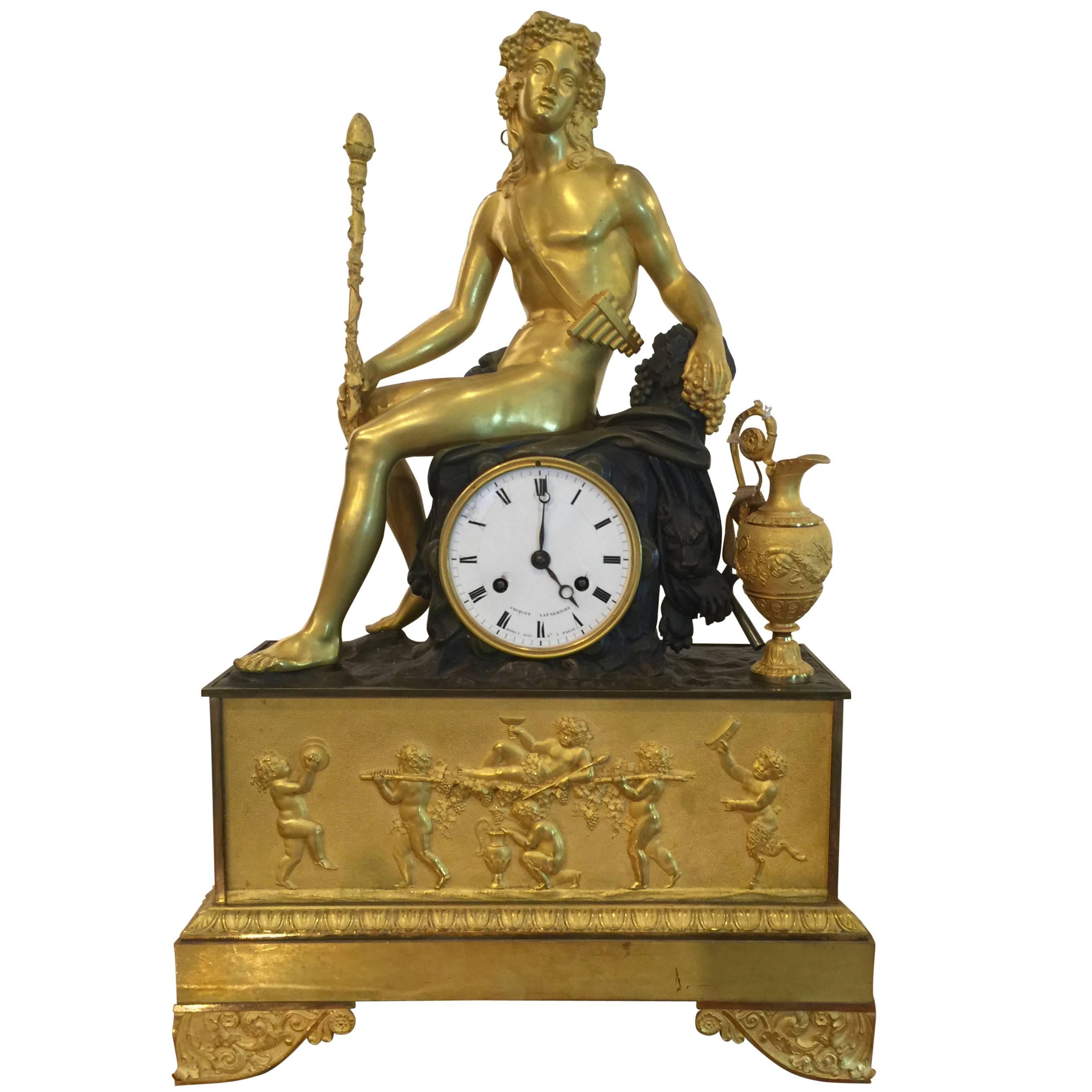 Early 19th Century French Mantel Clock For Sale